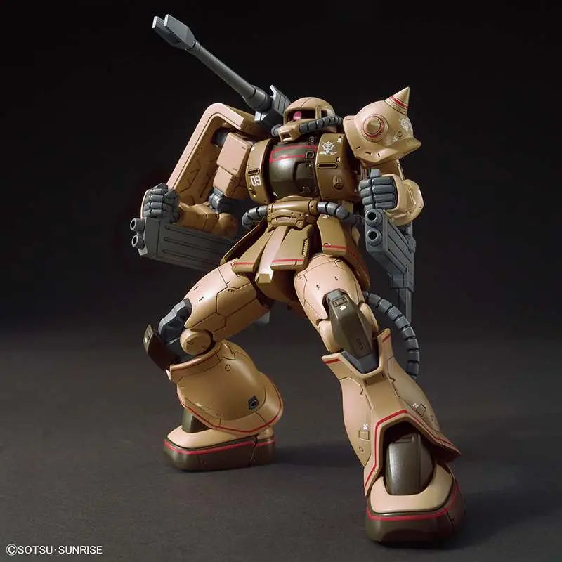 BANDAI HG ZAKU HALF CANNON 1/144 MODEL KIT 12 cm