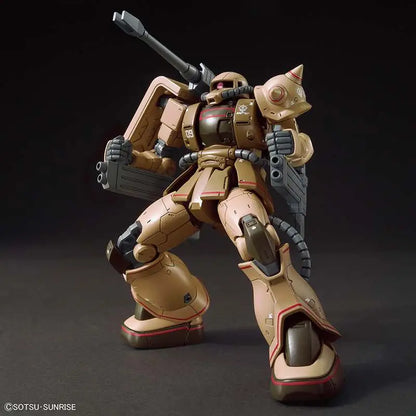 BANDAI HG ZAKU HALF CANNON 1/144 MODEL KIT 12 cm