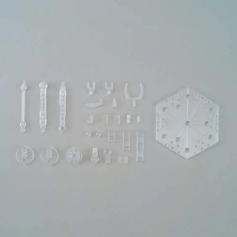 BANDAI ACTION BASE 5 CLEAR MODEL KIT