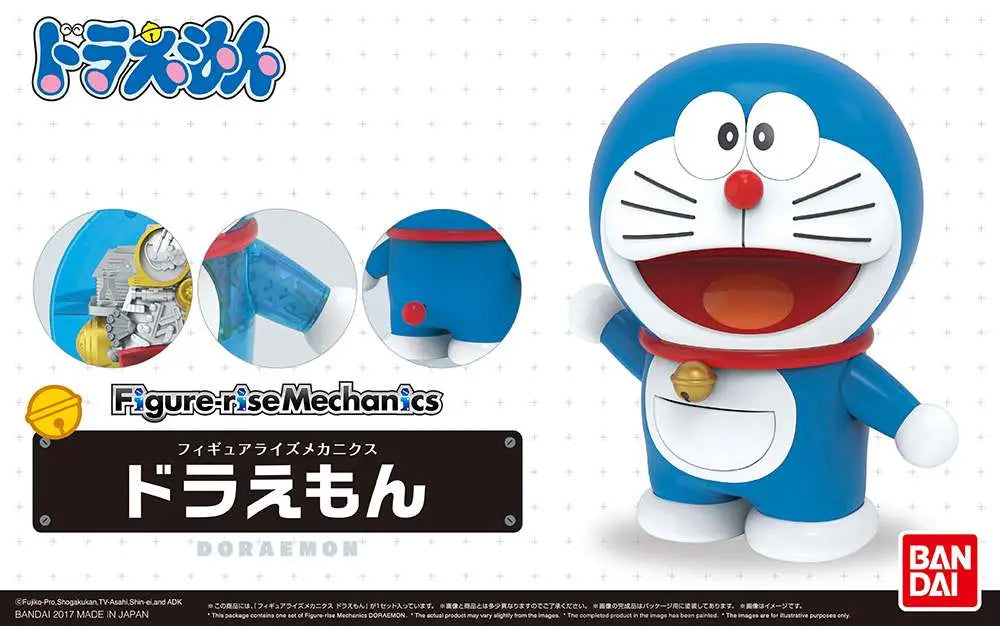 BANDAI RISE DORAEMON MODEL KIT 10 cm
