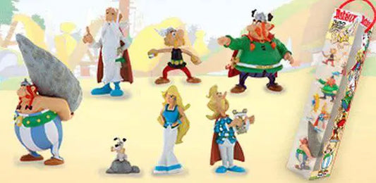 PLASTOY ASTERIX GALLIC VILLAGE TUBE 7 S FIGURA 32 cm