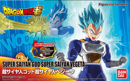 BANDAI RISE SUPER SAIYAN GOD VEGETA MODEL KIT 15 cm