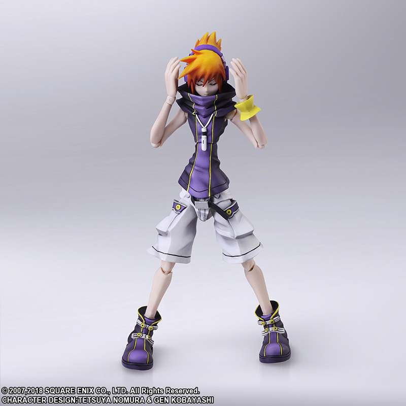 SQUARE ENIX WORLD END W/ YOU FINAL REMIX NEKU AF ACTION FIGURE 13 cm