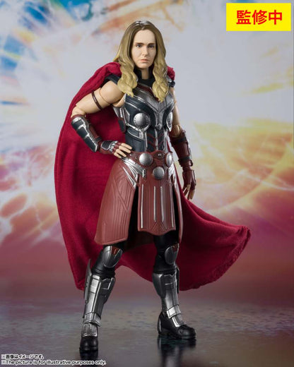 BANDAI SHF THOR LOVE & THUNDER MIGHTY THOR ACTION FIGURE 14 cm