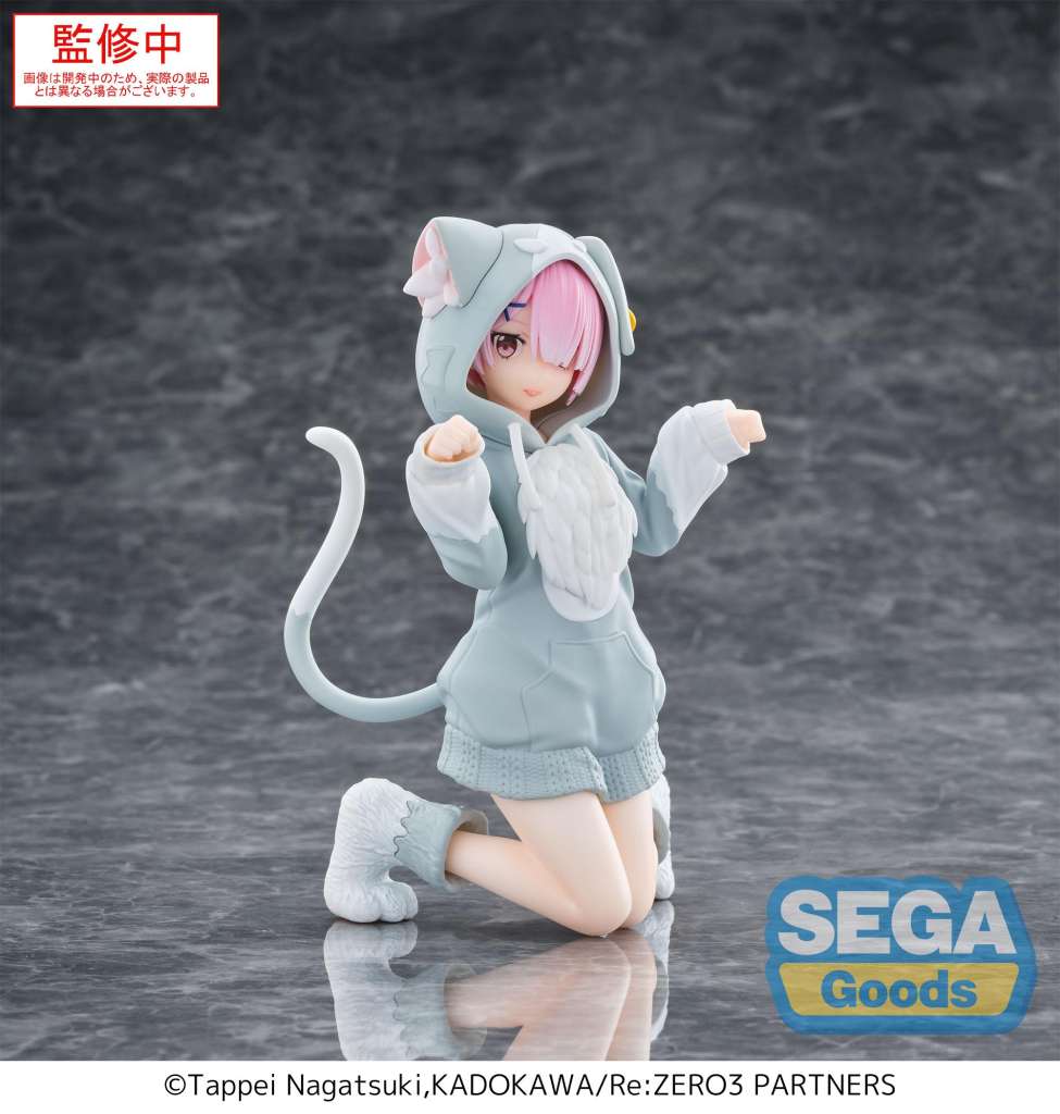 SEGA REZERO RAM MOFUMOFU PACK YUMEMIRIZE FIG FIGURA 11 cm