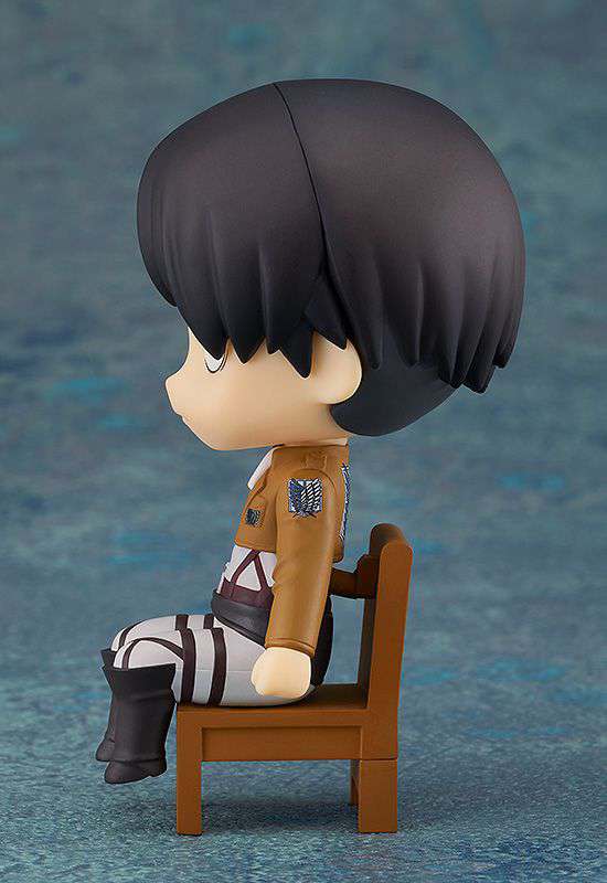 GOODSMILE LEVI ATTACK ON TITAN NENDOROID SWACCHAO! MINI FIGURA 10 CM