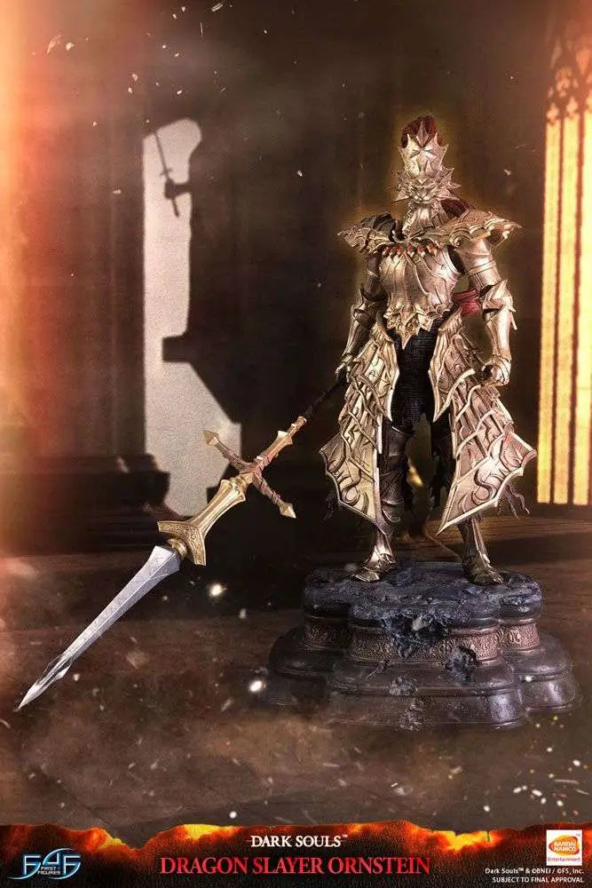 FIRST4FIGURES DARK SOULS DRAGON SLAYER ORNSTEIN STANDARD ED RESIN STATUA 79 cm