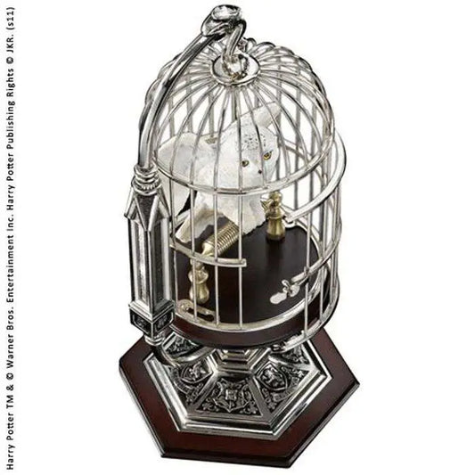 NOBLE COLLECTIONS HP HEDWIG CAGE MINIATURE STATUA 25 cm