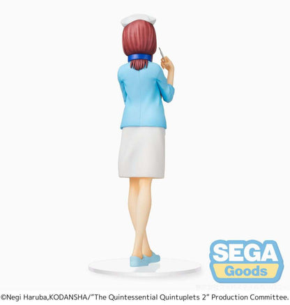 THE QUINTESSENTIAL QUINTUPLETS 2 SPM PVC STATUA MIKU NAKANO NURSE VER. 21 CM SEGA