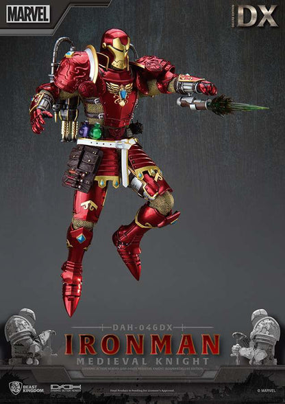 BEAST KINGDOM MEDIEVAL KNIGHT IRON MAN DLX DAH ACTION FIGURE 20 cm