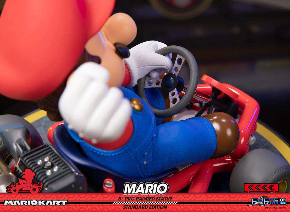 MARIO KART MARIO PVC PAINTED STATUE