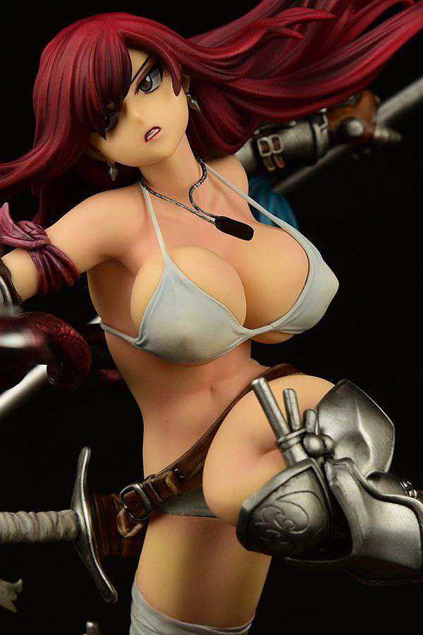 ORCATOYS FAIRY TAIL ERZA SCARLET KNIGHT REFINE ST STATUA 31 cm