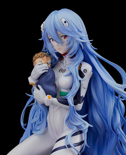 REBUILD OF EVANGELION PVC STATUA 1/7 REI AYANAMI LONG HAIR VER. 16 CM GOOD SMILE COMPANY