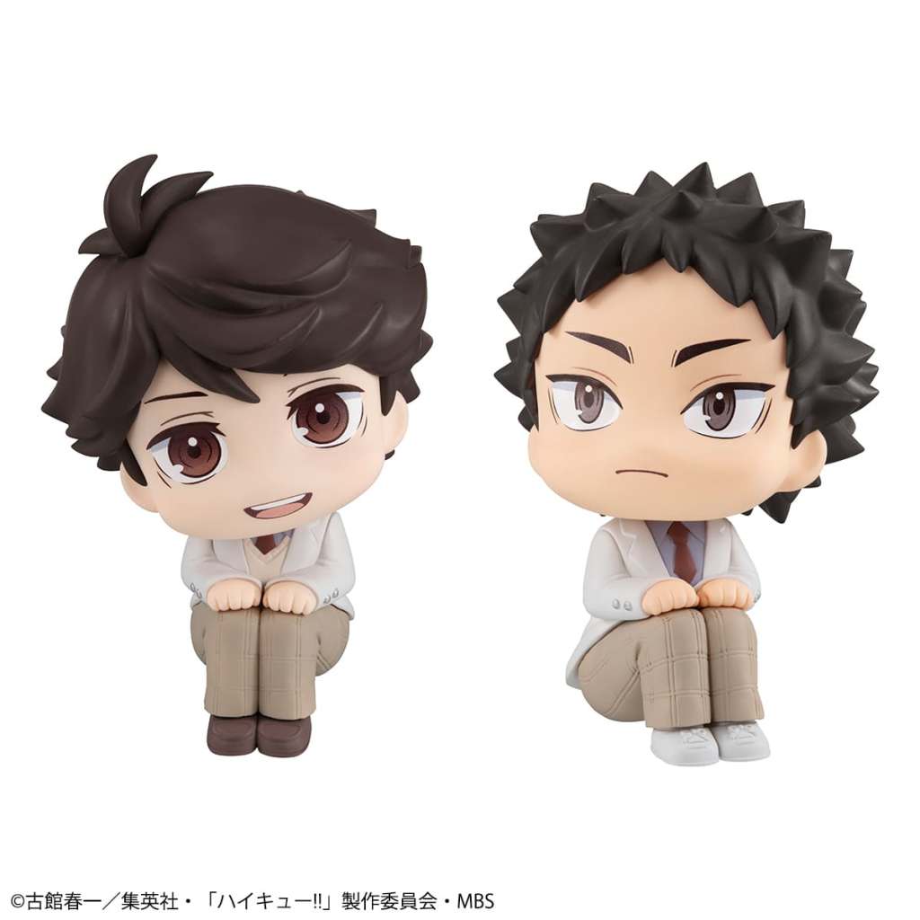 MEGAHOUSE LOOKUP HAIKYU OIKAWA/IWAIZUMI SET MINI FIGURA 10 cm
