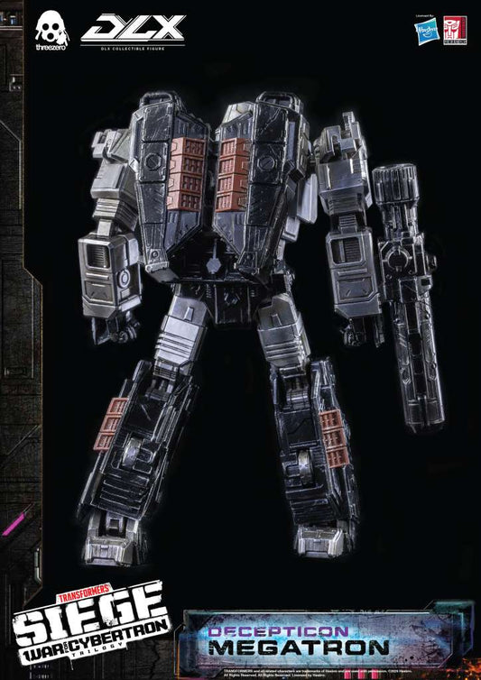 TRANSFORMERS: WAR FOR CYBERTRON TRILOGY DLX ACTION FIGURA 1/6 MEGATRON 25 CM THREEZERO
