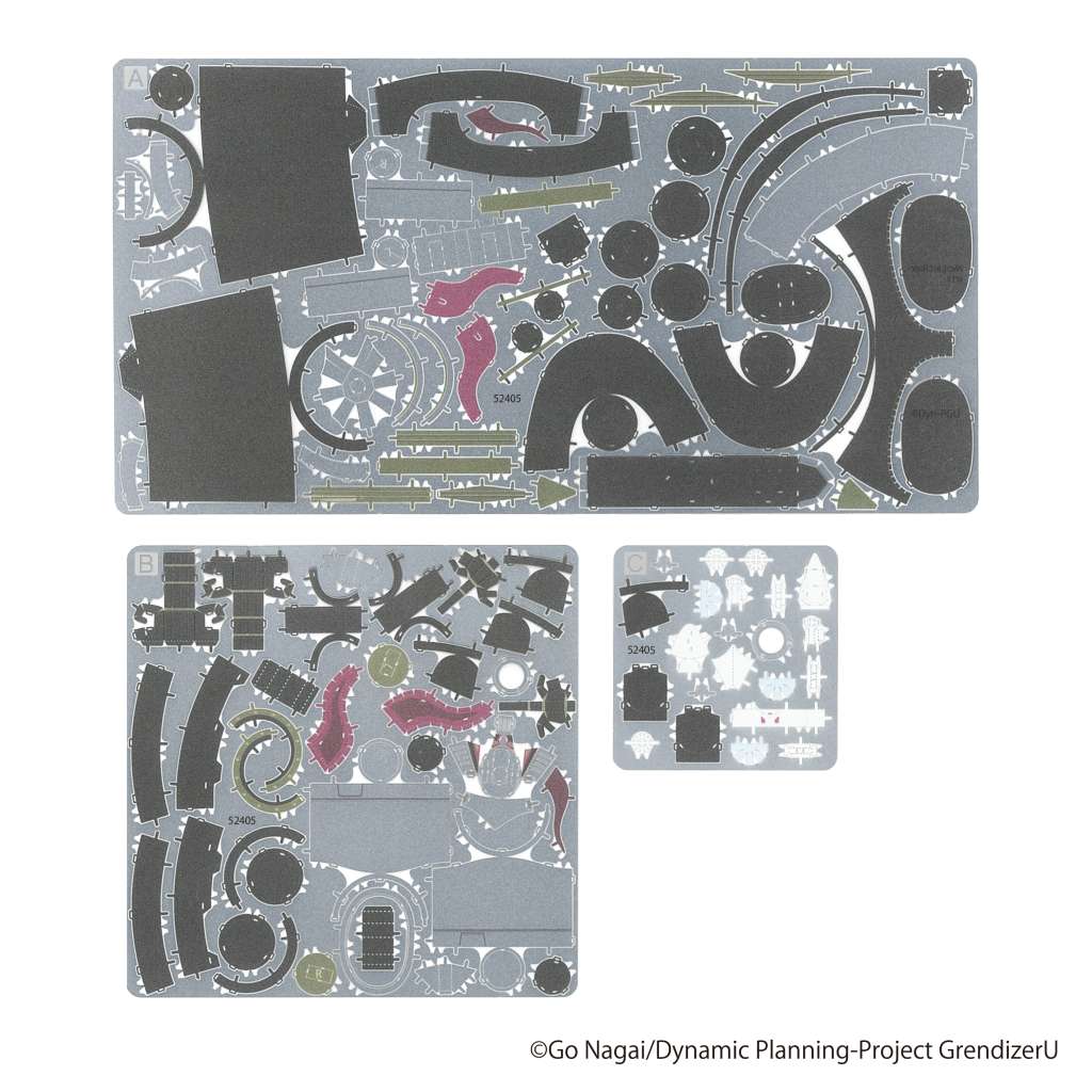 GRENDIZER U METALLIC NANO PUZZLE MAZINGE