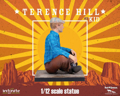 INFINITE STATUE TERENCE HILL AS KID 1/12 STATUA 8h x 7 x 6.5 cm