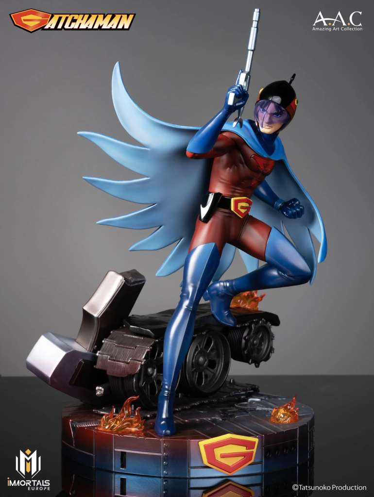 GATCHMAN JOE THE CONDOR RESIN STATUE