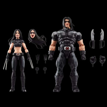 X-FORCE MARVEL LEGENDS ACTION FIGURA 2-PACK X-23 & WARPATH 15 CM HASBRO