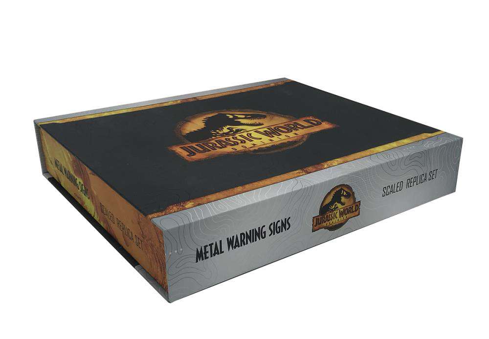 FACTORY ENT JW METAL WARNING SCALED PROP REPLICA 20 cm