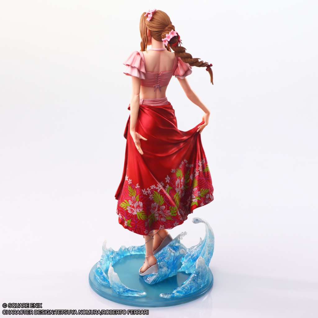 FF 7 REBIRTH AERITH SWIMSUIT STATIC ARTS