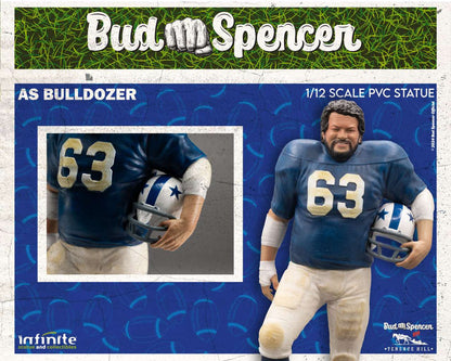 INFINITE STATUE BUD SPENCER AS BULLDOZER PVC 1/12 STATUA 16 cm
