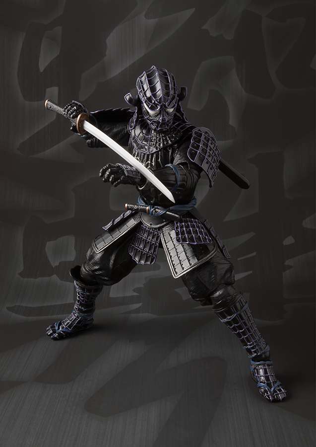 BANDAI SAMURAI BLACK SPIDER-MAN AF ACTION FIGURE 17 cm