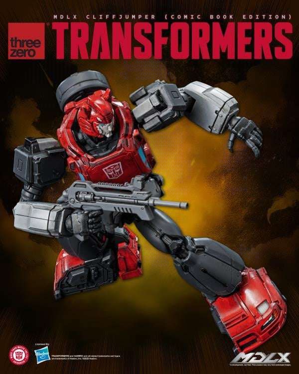 TRANSFORMERS MDLX CLIFFJUMPER COMIC AF