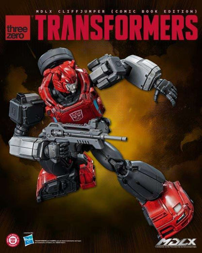 TRANSFORMERS MDLX CLIFFJUMPER COMIC AF