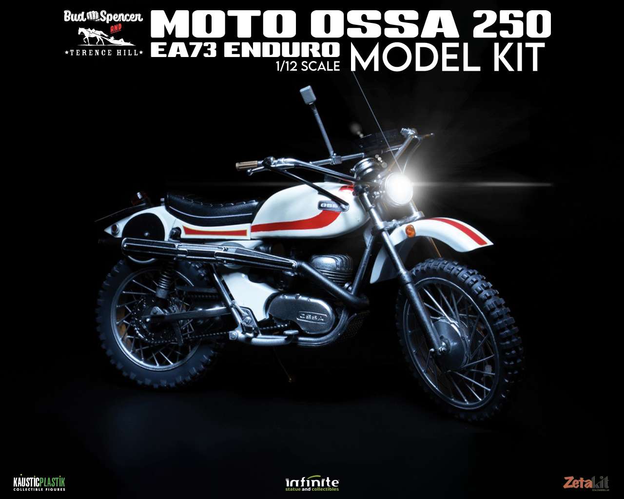 MOTO OSSA MODEL KIT 1/12