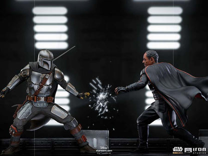 IRON STUDIOS MANDALORIAN MOFF GIDEON ART ST 1/10 STATUA 20 cm