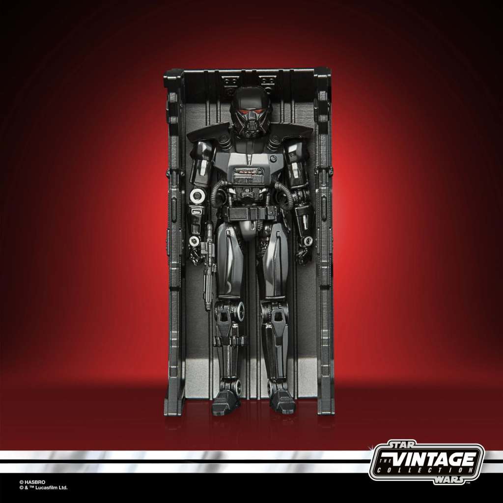 STAR WARS: THE MANDALORIAN VINTAGE COLLECTION ACTION FIGURA 2022 DARK TROOPER 10 CM HASBRO
