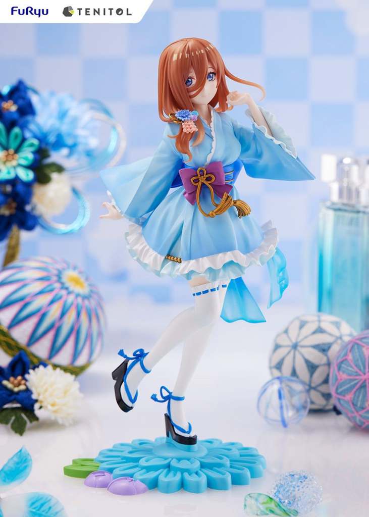 FURYU QUINTESSENTIAL QUINTUPLETS MIKU TENITOL STATUA 22 cm