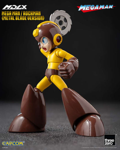 THREEA TOYS/THREEZERO MEGA MAN METAL BLADE VERSION MDLX ACTION FIGURE 10 cm