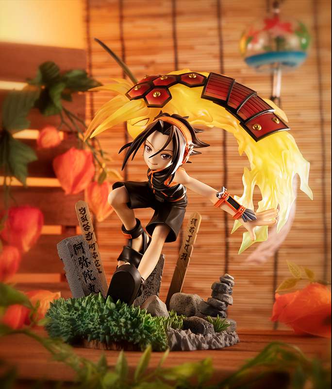 MEGAHOUSE SHAMAN KING YOH ASAKURA STATUA 18 cm