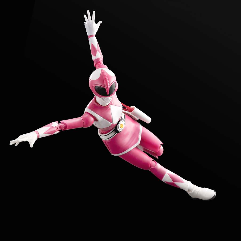 FLAMETOYS POWER RANGERS PINK RANGER MODEL KIT 13 cm