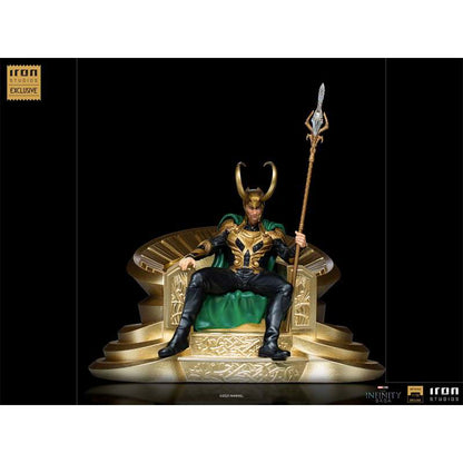 IRON STUDIOS LOKI INFINITY SAGA DLX ART SCALE 1/10 STATUA 28 cm