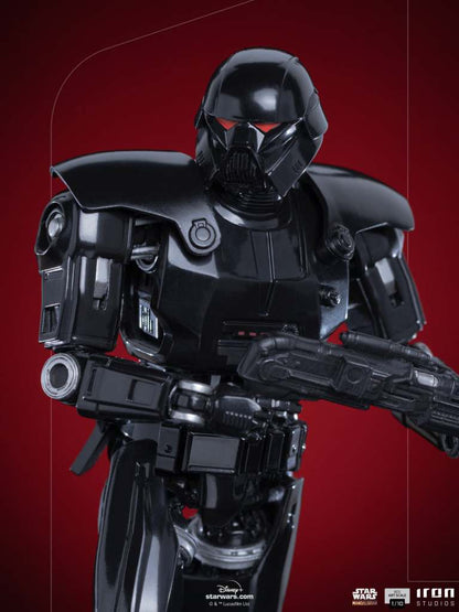 IRON STUDIOS MANDALORIAN DARK TROOPER 1/10 STATUA 24 cm
