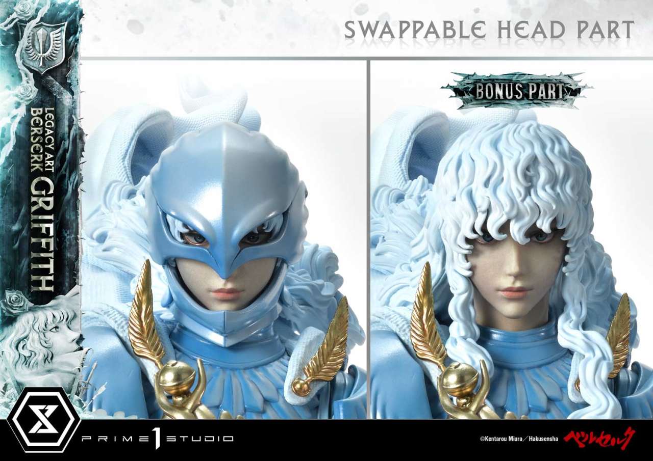 PRIME 1 - BERSERK GRIFFITH LEGACY ART BONUS VER. STATUA H: 56cm W: 40cm D: 21cm