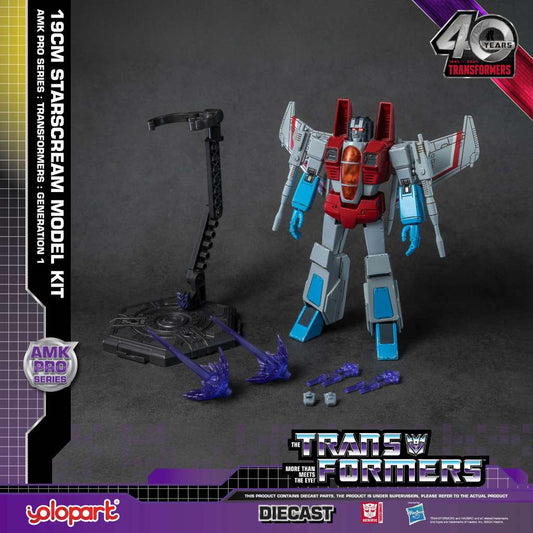 TRANSFORMERS G1 AMK PRO MODEL KIT STARSCREAM 19 CM YOLOPARK