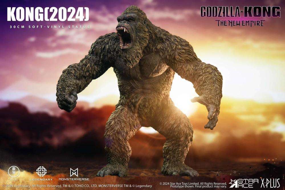 GODZILLA X KONG KONG SOFT VINYL STATUE