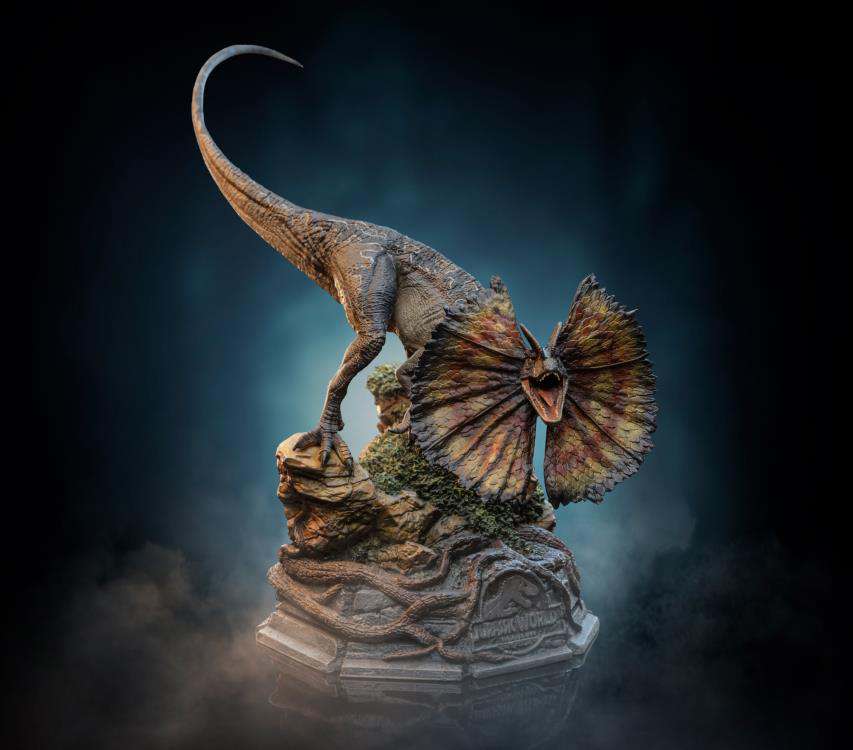IRON STUDIOS JW DILOPHOSAURUS 1/10 STATUA 13 cm