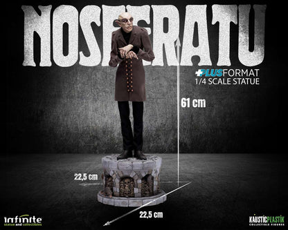 NOSFERATU  STATUA RESINA FORMATO PLUS 1/4 61 CM INFINITE STATUE
