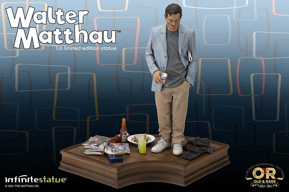 WALTER MATTHAU OLD&RARE 1/6 RESIN STATUE