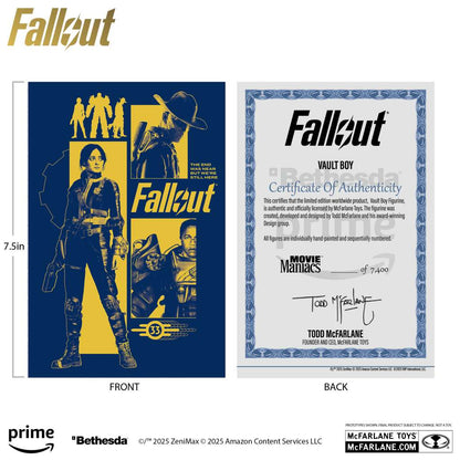 MOVIE MANI FALLOUT VAULT BOY ASS SET (3)