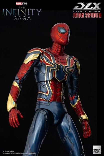 THREEA TOYS/THREEZERO INFINITY SAGA IRON SPIDER DLX AF ACTION FIGURE 16.50 cm