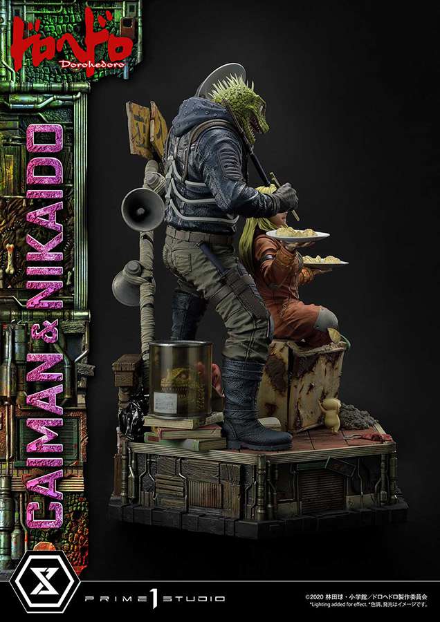 DOROHEDORO CAIMAN & NIKAIDO STATUE