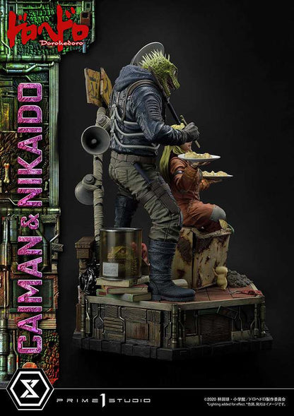DOROHEDORO CAIMAN & NIKAIDO STATUE