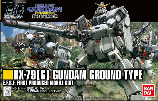 BANDAI - GUNDAM HG GROUND TYPE 1/144 MODEL KIT 13 cm