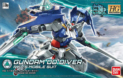 BANDAI - GUNDAM HG BD 00 DIVER 1/144 MODEL KIT 12 cm